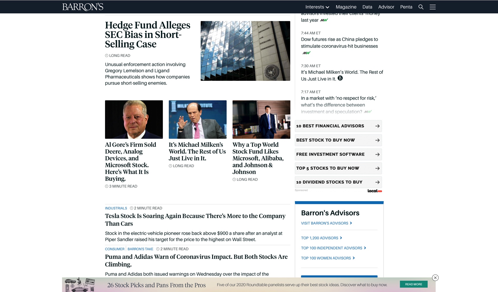 Barron's Article Explores Fr. Emmanuel's Fight With The SEC Over Ligand Pharmaceuticals (NASDAQ: LGND)