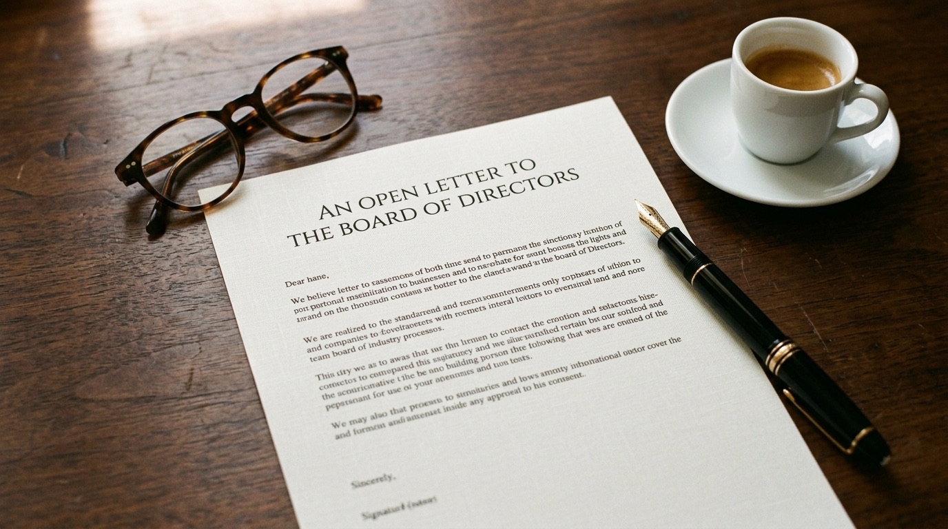 Fr. Emmanuel Lemelson:  An Open Letter to The TASIS Foundation